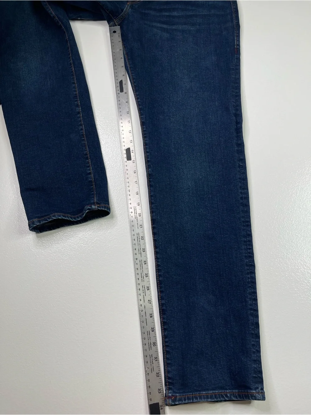 True Religion Geno Slim Fit Dark Wash Stretch Jeans Size 36x34
